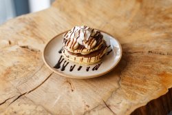 Dirty monkey pancakes image