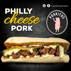Philly cheese pork image