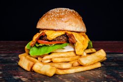Student burger image