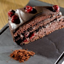 Tortul casei cu ciocolată și vișine  image