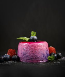 Panna cotta de fructe de pădure  image