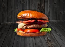 Bacon Cedar Burger  image