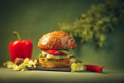 Halloumi Burger image