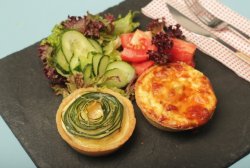 Duo tarte + salata mixta image