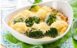 Cod gratinat cu brocoli image