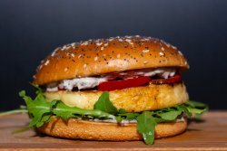 Burger Veggie Mary & Crispy Fries  image