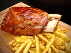 BBQ Smokey Knuckle & Crispy Fries + Ursus Premium 0.33 image