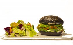 Somon Avo Burger cu  salata mixtă image
