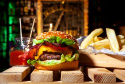 American Boy & Round Cut Fries & BBQ image