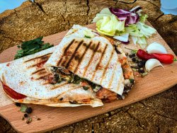 Piadina surf and turf image