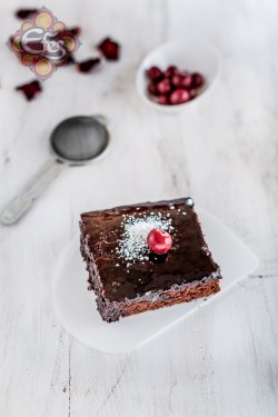 Brownie cake image