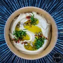 Hummus + lipie image