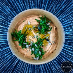 Beirut hummus +lipie image