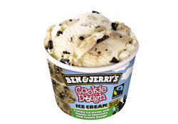 Ben & jerrys cookie dough image