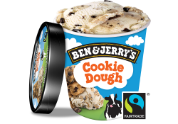 Ben & jerrys cookie dough image