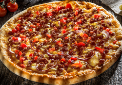 Burger pizza Blat pufos medie (30 cm) image