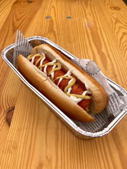Hot dog simplu image