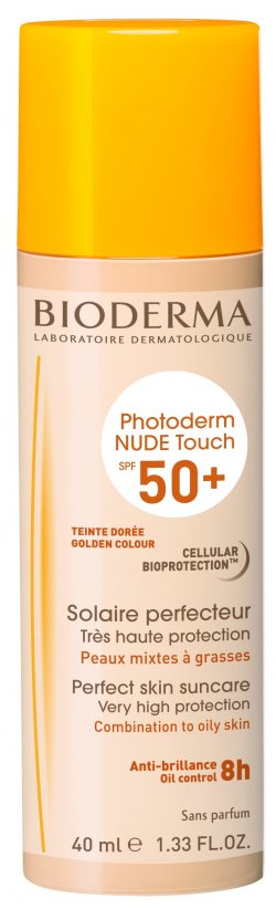BIODERMA PHOTODERM NUDE TOUCH SPF50+ NUANTA AURIE 40ML image