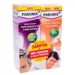 PARANIX PROMO SAMPON 100ML + SPRAY PENTRU PREVENTIE 50% REDUCERE LA AL 2-LEA PRODUS image