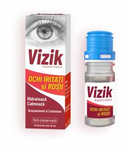 ZDROVIT VIZIK OCHI IRITATI SI ROSII PICATURI OFTALMICE 10ML image