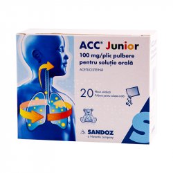 ACC JUNIOR 100MG X 20PLICURI image