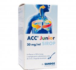 ACC JUNIOR 20MG/ML SIROP 100ML image