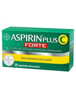 BAYER ASPIRIN PLUS C FORTE 10CPR EFERVESCENTE image