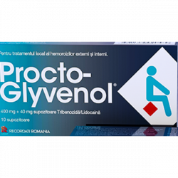 PROCTO-GLYVENOL SUPOZITOARE 10BUC image