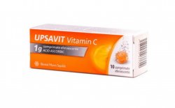 UPSAVIT VITAMIN C 1000MG X 10CPR EFERVESCENTE image