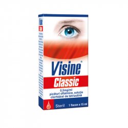 VISINE 0.5MG/ML PICATURI OFTALMICE 15ML image