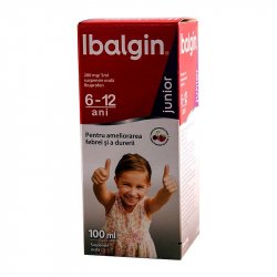 IBALGIN JUNIOR 200MG/5ML SUSPENSIE ORALA 100ML image