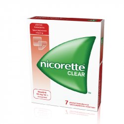 NICORETTE CLEAR 10MG/16H PLASTURI TRANSDERMICI 7BUC image