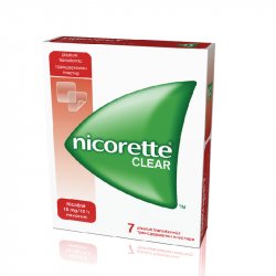 NICORETTE CLEAR 15MG/16H PLASTURI TRANSDERMICI 7BUC image