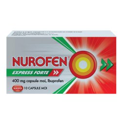 NUROFEN EXPRESS FORTE 400MG X 10CPS MOI image