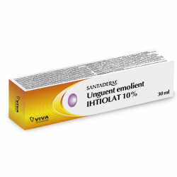 SANTADERM UNGUENT EMOLIENT IHTIOLAT 10% 30ML image