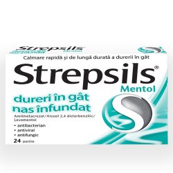 STREPSILS MENTOL 24PASTILE image