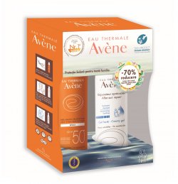 AVENE SPRAY SPF50+ 200ML + GEL DUPA PLAJA 200ML 70% REDUCERE LA AL 2-LEA PRODUS image