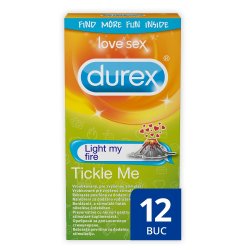 DUREX TICKLE ME PREZERVATIV 12BUC image