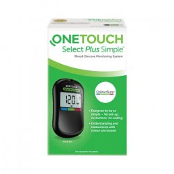 ONE TOUCH GLUCOMETRU SELECT PLUS SIMPLE 1BUC image