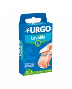 URGO LEUCOPLAST LAVABIL 10X6CM X 10BUC image