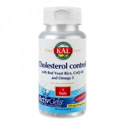 SECOM CHOLESTEROL CONTROL RED YEAST RICE + CO-Q10 + OMEGA-3 30CPS MOI image