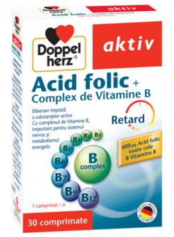 DOPPELHERZ AKTIV ACID FOLIC + B-COMPLEX 30CPR image