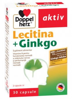 DOPPELHERZ AKTIV LECITINA + GINGKO 30CPS image