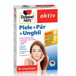 DOPPELHERZ AKTIV PIELE + PAR + UNGHII 30CPR image