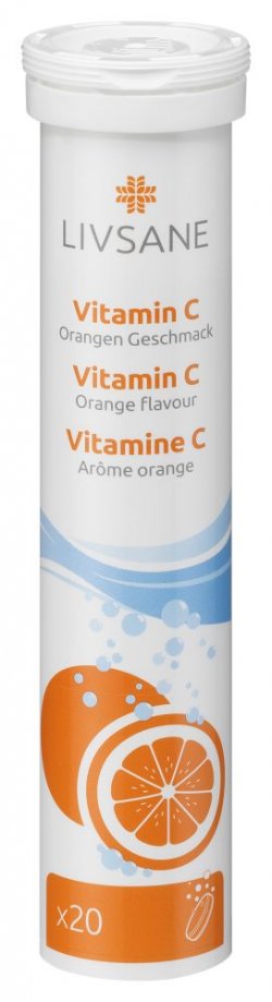 LIVSANE VITAMINA C 240MG X 20TBL EFERVESCENTE image