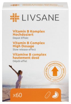 LIVSANE VITAMINA B COMPLEX FORTE 60TBL image