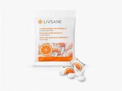 LIVSANE DEXTROZA CU VIT C PORTOCALE 28TBL MASTICABILE image