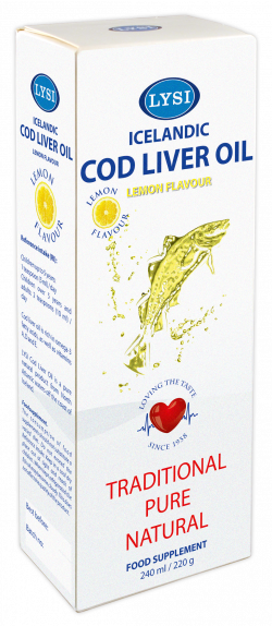 LYSI ULEI DIN FICAT COD AROMA LAMAIE 240ML image