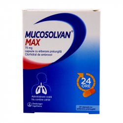 MUCOSOLVAN MAX 75MG X 20CPS image