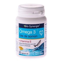 BIO-SYNERGIE OMEGA 3 ULEI DE SOMON 1000MG X 30CPS MOI image